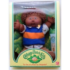 Vintage Cabbage Patch Kids 2004 African American Boy Doll Play Along #10300